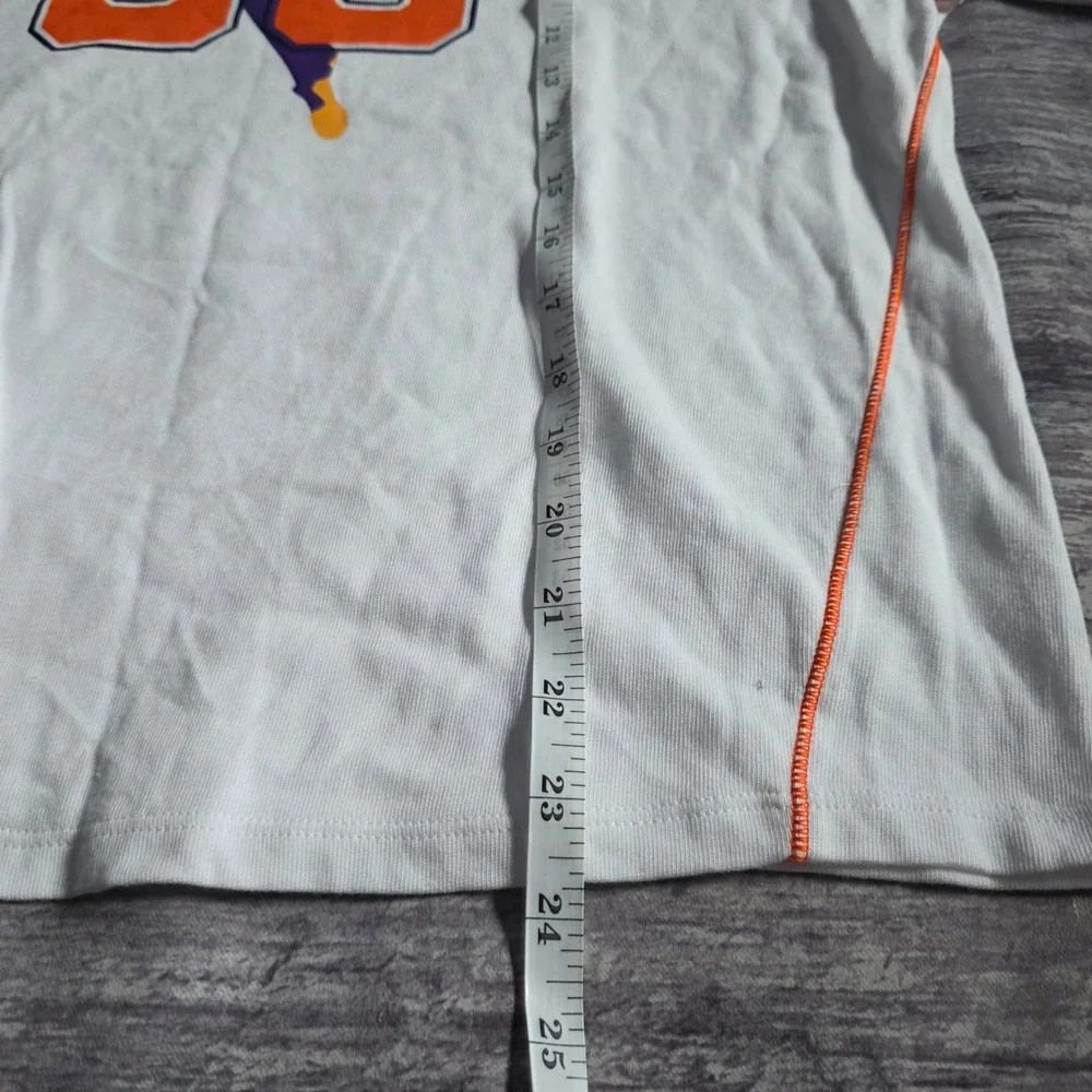 DSG WNBA Girls XL White Orange 96 Graphic Short Sleeve T-Shirt DAG14122 NWT